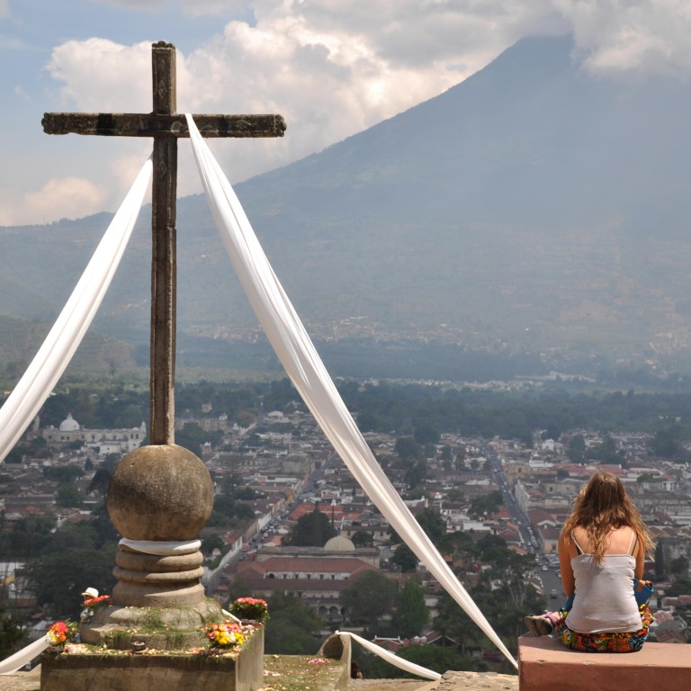 Woman in Antigua Guatemala